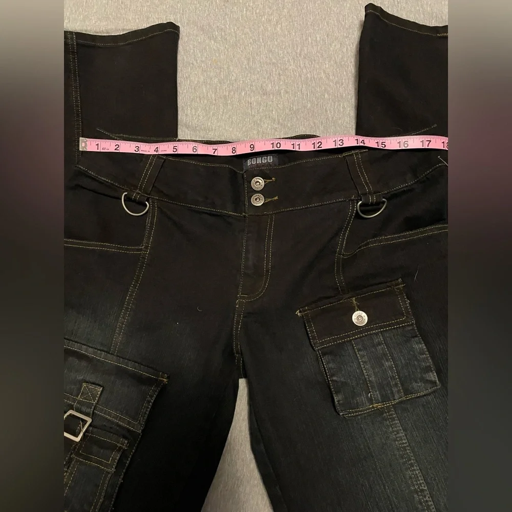 Bongo Wide Leg Cargo Jeans - Picture 4 of 8